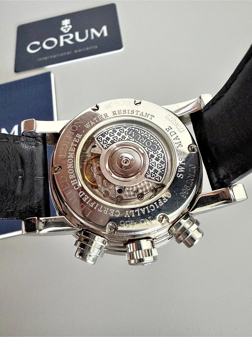 CORUM Men’s Classical Chrono Flyback Grande Date 43mm Limited Edition - Picture 3 of 8